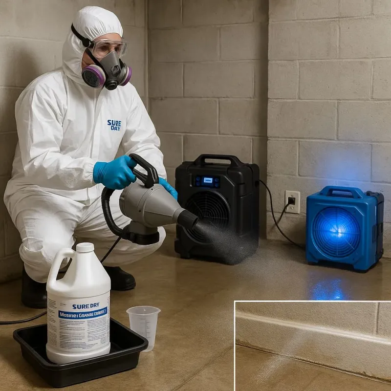 Sanitization and Odor Removal process in Rochester, IN